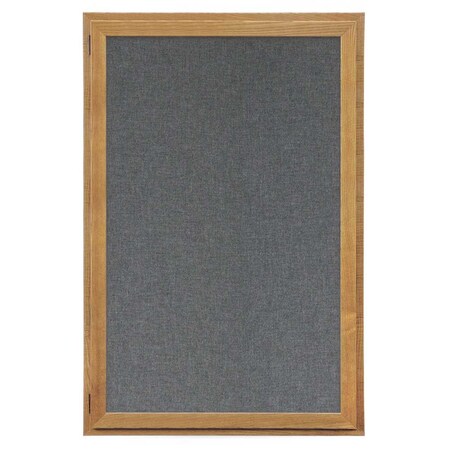 United Visual Products Indoor Enclosed Combo Board, 72"x36", Satin Frame/Burgundy & Cinnabar UVCB7236-BURGUN-CINNABA